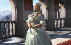 Maria Theresia im 3D-Diplomatiebildschirm