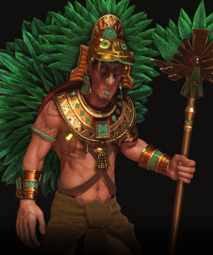 Montezuma I. im 3D-Diplomatiebildschirm